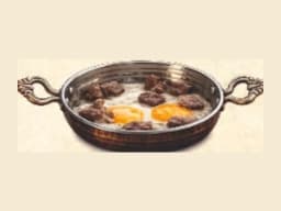 Eggs with Roast Beef